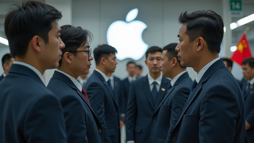 foxconn mitarbeiter apple fabrik