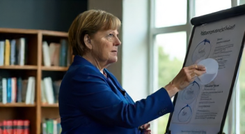 Angela Merkel über politische Maßnahmen gegen hybride Bedrohungen (9/10)