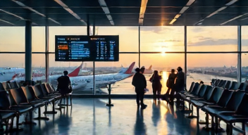 Der Streik und seine Auswirkungen auf den Flugverkehr (1/10)