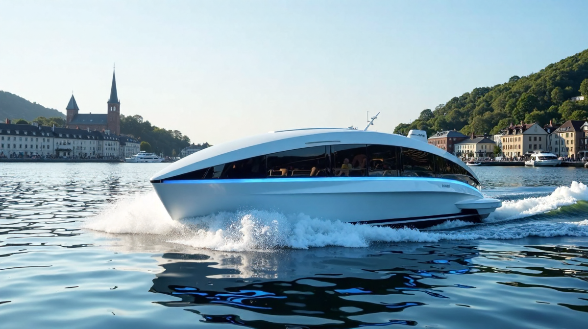 Die revolutionäre Candela P-12: Elektrofähre, Hydrofoil-Technik, nachhaltiger Verkehr