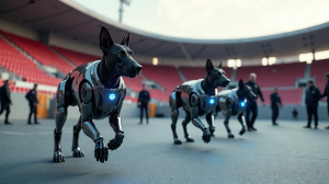 Futuristische Polizeiarbeit: Roboterhunde, Sicherheit und Technologie in Mexiko
