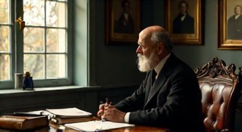 Ich bin Sigmund Freud (Vater der Psychoanalyse, 1856-1939)