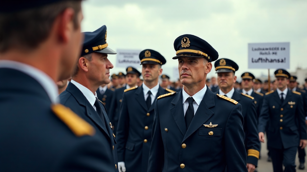 Streik der Lufthansa: Piloten, Flugbegleiter und Tarifverhandlungen in der Luftfahrt