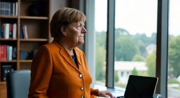 Angela Merkel über politische Rahmenbedingungen