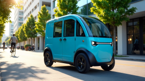 Die Zukunft der Last-Mile-Logistik: Hudson eBuddy, Elektrotransporter, Innovation