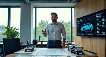 Ich bin ein E-Mobilitäts-Experte, 38 Jahre alt. (5/10)