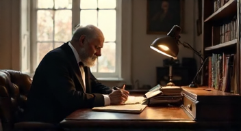 Ich bin Sigmund Freud, Vater der Psychoanalyse, und beantworte die Frage zu den Herausforderungen der Effizienzsteigerungen (4/10)