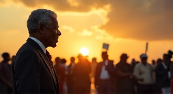 Politische Implikationen durch Nelson Mandela (9/10)