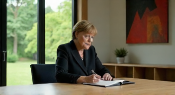 Ich bin Angela Merkel (Politikerin, 68 Jahre) und reflektiere über die politische Dimension (8/10)